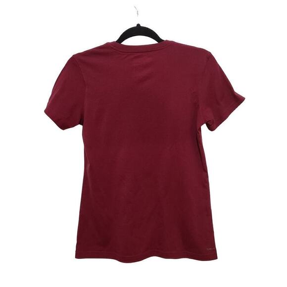 Adidas The Go To Performance TeeClimalite Cranberry Sparkle Women's Size Small - Picture 2 of 4